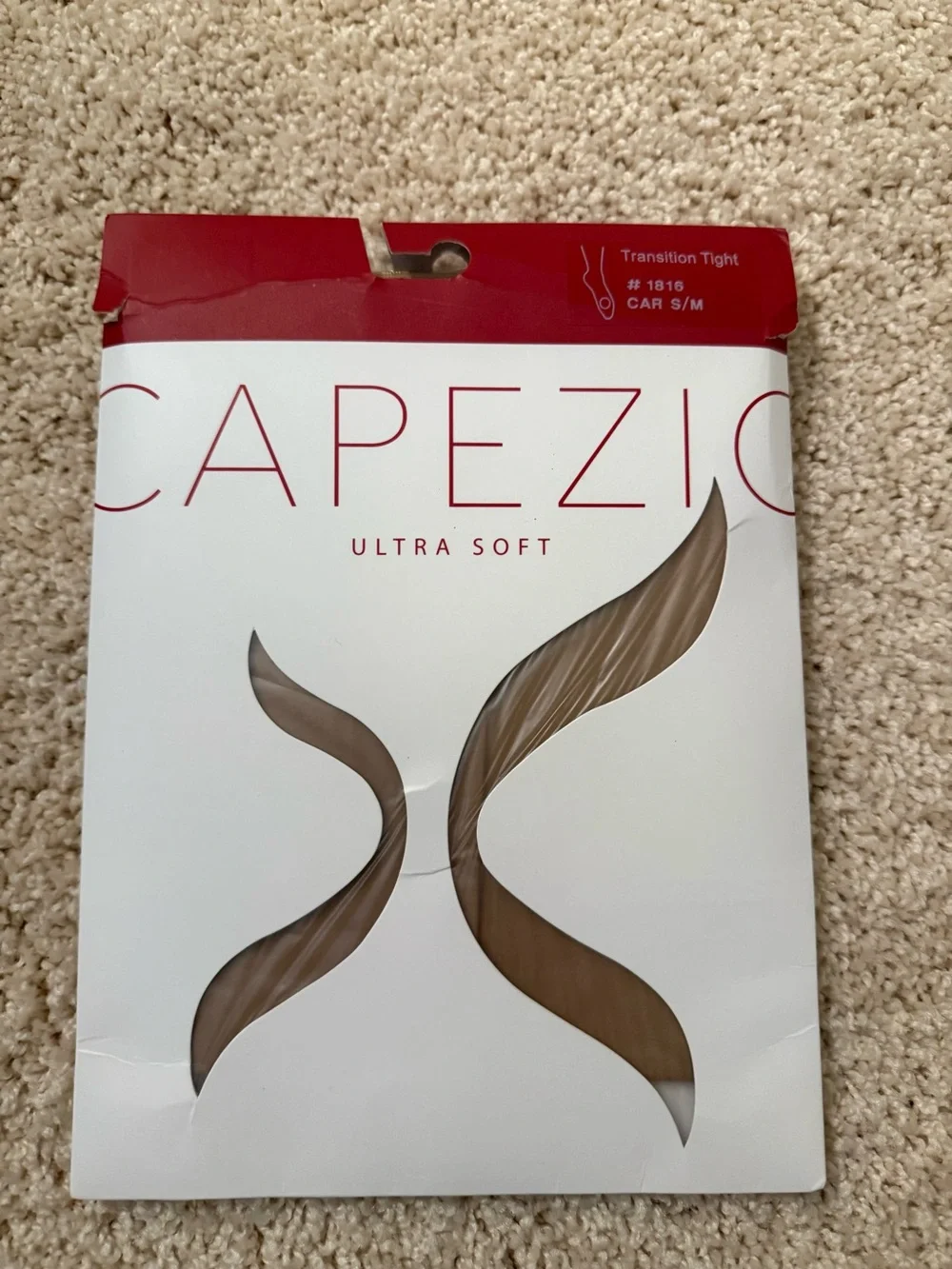 Capezio Transition Tights - Caramel S/M